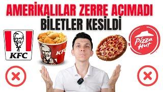 KFC VE PİZZA HUT OLAYI - YÜZLERCE ŞUBE KAPANIYOR MU?