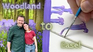 Magical Bluebell Woods Next To Our 200 Year Old Cottage - Isle of Skye, Scottish Highlands - Ep75