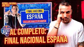 RED BULL ESPAÑA  FINAL NACIONAL 2024  Reacción Completa