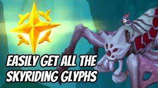 THE EASIEST WAY TO FIND ALL THE SKYRIDING GLYPHS & WHY YOU SHOULD: THE WAR WITHIN: WORLD OF WARCRAFT