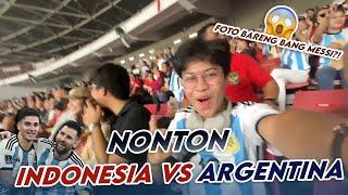 Nonton Indonesia vs Argentina (ketemu messi)