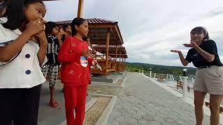 kota bau bau | steffy cherrybelle & kinan jalan-jalan di tempat wisata pulau buton