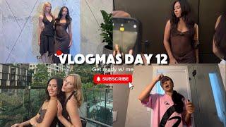 GET READY W ME for grad party | VLOGMAS Day 12