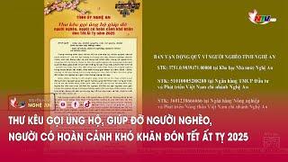 Thư kêu gọi ủng hộ, giúp đỡ người nghèo, người có hoàn cảnh khó khăn đón Tết Ất Tỵ 2025