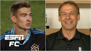 What was it like for Jurgen Klinsmann to watch his son play for the LA Galaxy? | ESPN FC