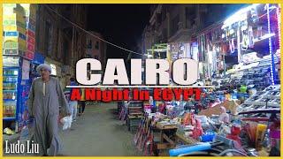 Downtown Cairo  by Night - 4K immersive walk in the Egyptian capital