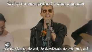 Tokio Hotel - Girl Got A Gun (Lyrics + Español) Subtitulos