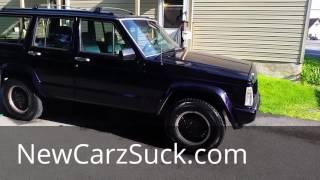 Purple Pearl Jeep Cherokee XJ painted by Grant 7 Autoworks