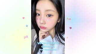 코덕 원희의 뽀용한 페스티벌 메이크업 GRWM | 위버스콘에서 만나요~ | ILLIT (아일릿)