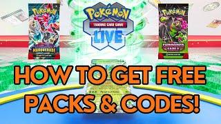 Pokemon TCG Live - How to Get Free Packs & Code Cards in 2024