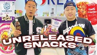 New KOREAN Snacks THAT ARE UNRELEASED In America!