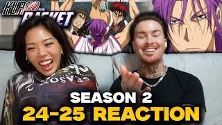 THIS FINALE WAS CRAZY! | Kuroko No Basket Season 2 Ep 24-25 Reaction