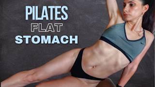 PILATES FLAT STOMACH WORKOUT  Belly Fat Burn | 10 min HOME PILATES