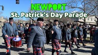 St. Patrick's Day Parade 2024 in Newport, Rhode Island