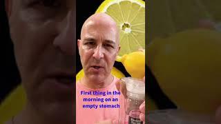 Lemon & Himalayan Salt in the Morning!  Dr. Mandell