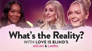 The PODcast is Officially Open with Love is Blind's Micah and Laura