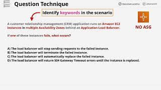 How to answer AWS Associate Exam Questions - General Technique - PART1