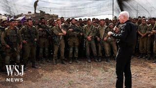 Israel’s Defense Minister Warns Troops of a ‘Lengthy’ and ‘Difficult’ Battle | WSJ News