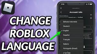 How To Change Language On Roblox