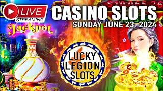 LUCKY LEGION SLOTS is live! CASINO SLOTS stream Ultimate Fire Link, Dragon Link, Huff n Puff & MORE