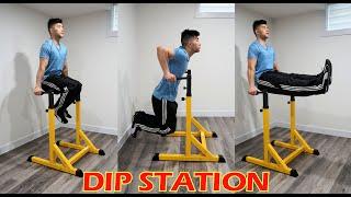 Dip Station For Home Gym By Soozier @aosomcanada7444