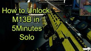How To Unlock M13B in Under 5 minutes Solo in DMZ Warzone 2.0