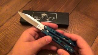 Knife Review : Bear-Ops "BearSong IV" (GOOD BALISONG UNDER $100)