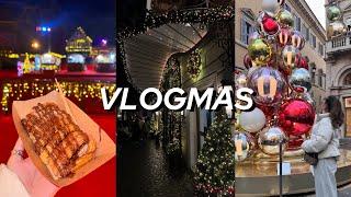 VLOGMAS: Рождество в Риме, ночёвка с подругой, покупка iPad, выходные в большом городе .