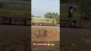 jolarpet express coming GS,GS,SLRD,UR#shorts #indianrailways