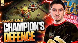 SYNCHRONIC GAMING WORLD CHAMPIOPNSHIP WINNING DEFENCES + BASE LINKS | CLASH OF CLANS