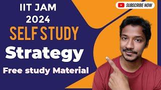 Self Study Tips for IIT JAM 2024 Mathematics || Free Study Material