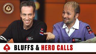 SICK bluffs and CRAZY hero calls ️ Best of The Big Game ️ PokerStars