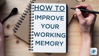 Executive Function Building Blocks: How to Improve Your Working Memory