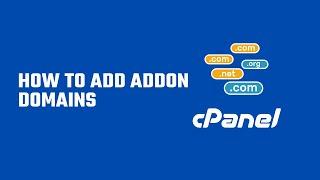 How to Add Addon Domains