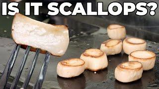 How I made Vegan Mushroom Scallops