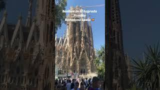 Basilica de la Sagrada Familia Barcelona Spain  #seafarerlife #travel #europe #spain