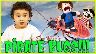 Learning about Bugs with Toddler and Silly Puppets. (Feat. Firebug and more)Kids Learning videos