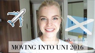 VLOG || Moving into Uni (Scotland) || LaurieRobyn