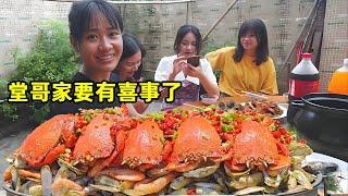 For the sake of cousin's life-long event  Yumei spent hundreds of dollars on a seafood banquet. The