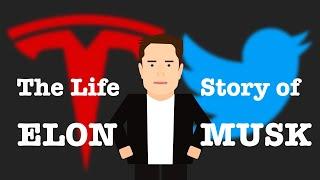 The Life Story of Elon Musk in 3 Minutes