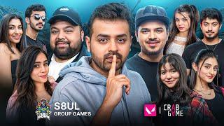 S8UL GROUP GAMES | VALORANT 5v5 | AAJAO CHILL KARE !!