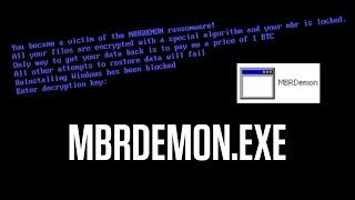 Ketika PEMULA Mencoba Menciptakan Ransomware bernama MBRDemon.exe