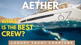  What Makes The BEST Crew?️ Aether | 67ft Luxury Catamaran in Greece ️