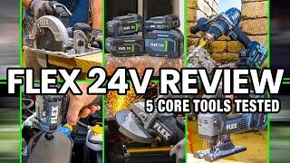 Flex 24V Tool Review | 5+ Flex Tools Tested