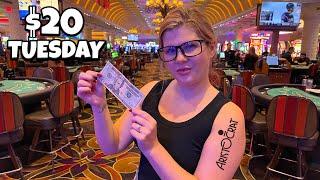 How Long Will $20 Last in Aristocrat Slot Machines in Las Vegas!?