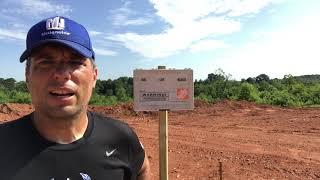 NC Barndominium Build - Designating The Lot As A Construction Area