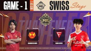 [Game - 1]  Selangor Red Giants vs  Falcon Esports [M6 World Championship]