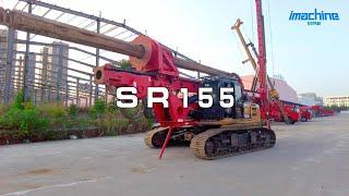 An introduction to the SANY SR155 rotary drilling rig