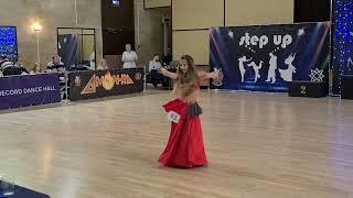 Таисия Ситницкая 11 лет, фестиваль восточных танцев AMUN-RA, Tabla solo belly dance