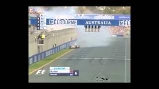 Jenson Button australia 2006 last lap engine failure